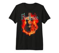 Guitarra acústica Flamenca Camiseta Premium