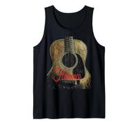 Guitarra Acústica Flamenca Camiseta sin Mangas