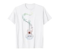Guitarra Acústica Guitarrista Música Rock Música Arte Camiseta