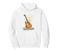 Guitarra acústica músico Agudos Maker Sudadera con Capucha