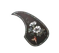 Guitarra Acústica Popular En Forma De Lágrima, Golpeador De Madera Maciza, Placa Decorativa Para Rascar (Color : M)