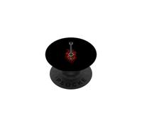 Guitarra Anatómica Corazón Musical Amante De La Música Guitar PopSockets PopGrip Adhesivo