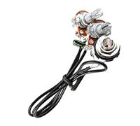 Guitarra Arnés De Cableado Precableado Potenciómetro De Guitarra Arnés De Cableado De Guitarra Interruptor De Palanca De 3 Vías Volumen De Amplificador Para Accesorios