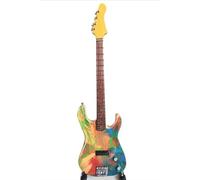 Guitarra baja en miniatura Flea Deluxe Spin Bass Red Hot Chili Peppers