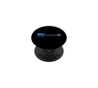 Guitarra Bajo Lago Sombra Amor Reflexión Silueta Metal PopSockets PopGrip Adhesivo