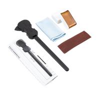 Guitarra Bow, Herramienta de plucking acústica, diseño con Rosin y Sandpaper Cloth Better Grip, Portable Performance Accessory for Music Enthusiasts, Beginners, Professionals, 7,67 x 1 in