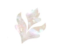 Guitarra Cabeza Placa Pegatinas Cuello Desmontable Inlay Cuello Adhesivo Decorativo Fácil de Usar Guitarras Acústicas Eléctricas Bajo Ukulele Piezas Accesorios