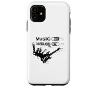 Guitarra camisa guitarrista instrumento músico e-guitar Guitarra Carcasa para iPhone 11