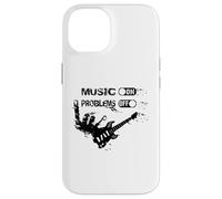 Guitarra camisa guitarrista instrumento músico e-guitar Guitarra Carcasa para iPhone 14