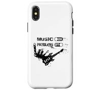 Guitarra camisa guitarrista instrumento músico e-guitar Guitarra Carcasa para iPhone X/XS