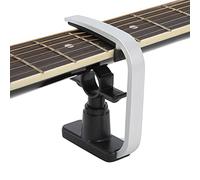 Guitarra Capo Guitarra Abrazadera Guitarra Kapo Para Guitarra Acústica Y Eléctrica 6 Cuerdas Guitarra Capo Accesorios De Afinación De Guitarra(PLATA)