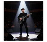 Guitarra Clásica Acústica For Principiantes, Kit De Guitarra De Madera For Niños Y Niñas, Estudiantes Jóvenes Con Bolsa, Correa, Afinador, Cuerdas Adicionales, Púas(Black)