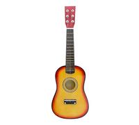 Guitarra clásica de 21 pulgadas, 6 cuerdas, instrumento musical para principiantes y niños, color aleatorio, compatible con juguetes de habilidades motoras (A talla única)