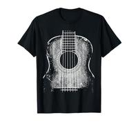 Guitarra clásica española. Efecto Grunge Envejecido Camiseta