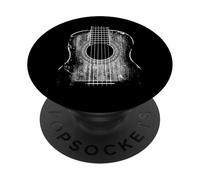 Guitarra clásica española. Efecto Grunge Envejecido PopSockets PopGrip Adhesivo