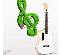 Guitarra Clásica Para Adultos Principiantes, Tamaño Completo (40 Pulgadas), De Madera Incluye Funda, Cuerdas, Correa, Afinador Y Púas Regalo Ideal Para Navidad(Caqui)