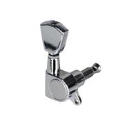 Guitarra Clavijas De Afinación Perillas De Guitarra Eléctrica Cuerda Afinación Clavijas Completamente Cerradas Sintonizadores Totalmente Metálicos En Forma Diamante(Type 5)