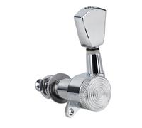 Guitarra Clavijas De Afinación Perillas De Guitarra Eléctrica Cuerda Afinación Clavijas Completamente Cerradas Sintonizadores Totalmente Metálicos En Forma Diamante(Type 7)