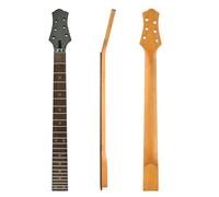 Guitarra Con Diapasón De Madera De Rosa Con Mango De Arce Mate De 24 Trastes De 25,6 Pulgadas Para Almohada De Bloqueo De Cuello LP