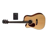 Guitarra CORT MR710Flh-Ns Dreadnought Cutaway Electro-Acústica en zurdo