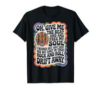 Guitarra Dame El Ritmo Y Libera Mi Alma Hippie Camiseta