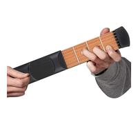 Guitarra de Bolsillo Entrenador - Guitarra de Bolsillo Maestro Acordes - Equipo de Aprendizaje de Acordes para Músicos Escena Transporte Reuniones Familiares | Práctica Viaje Escena Transporte Reunión
