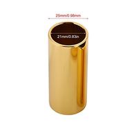 Guitarra de la Guitarra Metal Slide Bar Set Bright Sound Country Jazz Blues Golden
