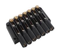 Guitarra de Trémolo de Puente de Guitarra, Puente de Guitarra sin Cabeza de 7 Cuerdas, de y Bloqueo de Cuerda del Puente, Accesorios de Reemplazo del de Trémolo de Guitarra de 7 Cuerdas de Metal