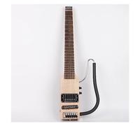 Guitarra De Viaje Silenciosa Eléctrica Sin Cabeza Ultraligera, Guitarra Plegable Portátil kit de guitarra eléctrica para adultos (Color : 01)