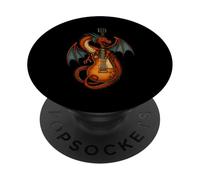 Guitarra Dragon Music PopSockets PopGrip Adhesivo