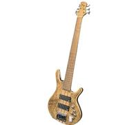 Guitarra Eléctrica Bajo Eléctrico De Cinco Cuerdas Con Mástil De Madera Maciza Cuerpo Tipo Sándwich Y Circuito De Amplificación De Placa Única