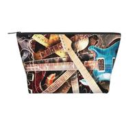 Guitarra electrica, Bolsa de artículos de tocador Bolsa de Maquillaje Bolsa de cosméticos Bolsa de artículos de tocador de Viaje portátil