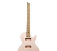 guitarra eléctrica, capa de instrumento eléctrico de madera sin cabeza, mango cojinetes de palisandro el cuello tiene un tamaño suave y estándar que hace que sea fácil de instalar. Usted ganancias