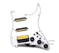 Guitarra Eléctrica Con Panel De Cableado Pickguard Precableado Cargado SSH Guitar Pickguard Scratchplate Assembly
