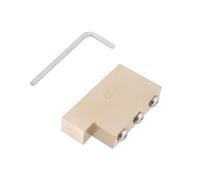 Guitarra eléctrica de 17 mm, latón completo, bloque de trémolo estándar, latón completo, 34 mm, bloque de trémolo, espaciado de cuerdas