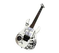 Guitarra eléctrica de cuerpo sólido, gráfico tablero espíritu oculto con humbuckers dobles y trémolo bloqueo, tamaño completo 6 cuerdas for heavy metal (Guitarra Eléctrica)