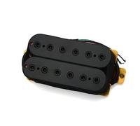 Guitarra Eléctrica De Doble Bobina, Dos Piezas, Doble Pastilla, Tornillo Hexagonal Negro, Amarillo, Negro, Sin Marco(Neck B)