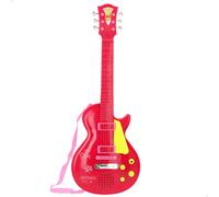 ColorBaby Bontempi Guitarra eléctrica Infantil, 56 cm, Incluye melodías y Sonidos, Ritmos, Cuerdas Metal, Instrumentos Musicales, Toma micrófono, Apagado automático, Juguete para niños 3 años (47906)