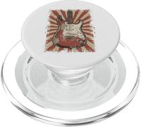 Guitarra eléctrica Grunge Reproductor de música Rock Vintage PopSockets PopGrip para MagSafe