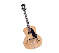 Guitarra Eléctrica Guitarra Eléctrica Color Jazz Tocando Instrumento De Práctica(Off white)