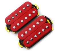 Guitarra Eléctrica Humbucker De Doble Bobina, Pastilla De Guitarra Eléctrica, Cuatro Conductos Con Escudo Bridge-15K O Pastilla Neck-7.5K pastilla de guitarra clasica (Color : Neck and Bridge)