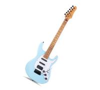 Guitarra Eléctrica Instrumento Profesional Para Tocar Y Practicar Guitarra Eléctrica Adecuado Para Principiantes(Blue)