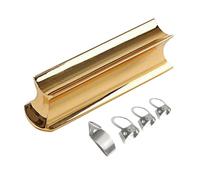 Guitarra eléctrica Lap Steel Guitar Slide | Toboganes para guitarra Dobro con 4 púas de metal, acero inoxidable, guitarra eléctrica hawaiana, bajo, lap slide bar Stick