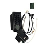 Guitarra eléctrica multifunción cuello Humbucker Guitarra Sound Hole Pickup Accesorios Instrumento Parte Metal Textura Preamplificador