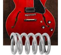 Guitarra Eléctrica Puente de Trémolo Spring High Hardness Metal Excelente Tensión de Elasticidad Accesorios de bajo de bajo Eléctrico (Plata)