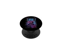 Guitarra eléctrica Retro Take Me Back to The 80's Fun Energetic PopSockets PopGrip Adhesivo