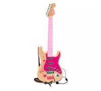 Guitarra eléctrica rock, Bontempi - rosa