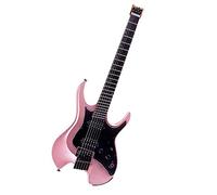 Guitarra Eléctrica sin Cabeza Guitarra Eléctrica Sin Cabeza Multifunción Portátil Con Pastilla De Acero Magnético (Color : 03)