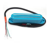 Guitarra Eléctrica ST De Seis Cuerdas Pastilla De Doble Bobina Alta Sensibilidad Bajo Nivel De Ruido Pastilla De Doble Pista Pequeña Varios Colores(Sky Blue)