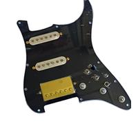 Guitarra Eléctrica ST Precableada Golpeador HSS Bobina Dividida Interruptor Multifunción Alnico 5 Pastillas Piezas De Guitarra